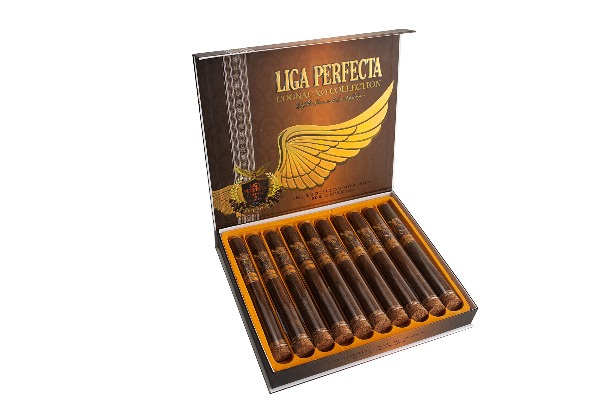 Lucky Cigars Liga Perfecta Cognac XO Collection 7.5 x 50