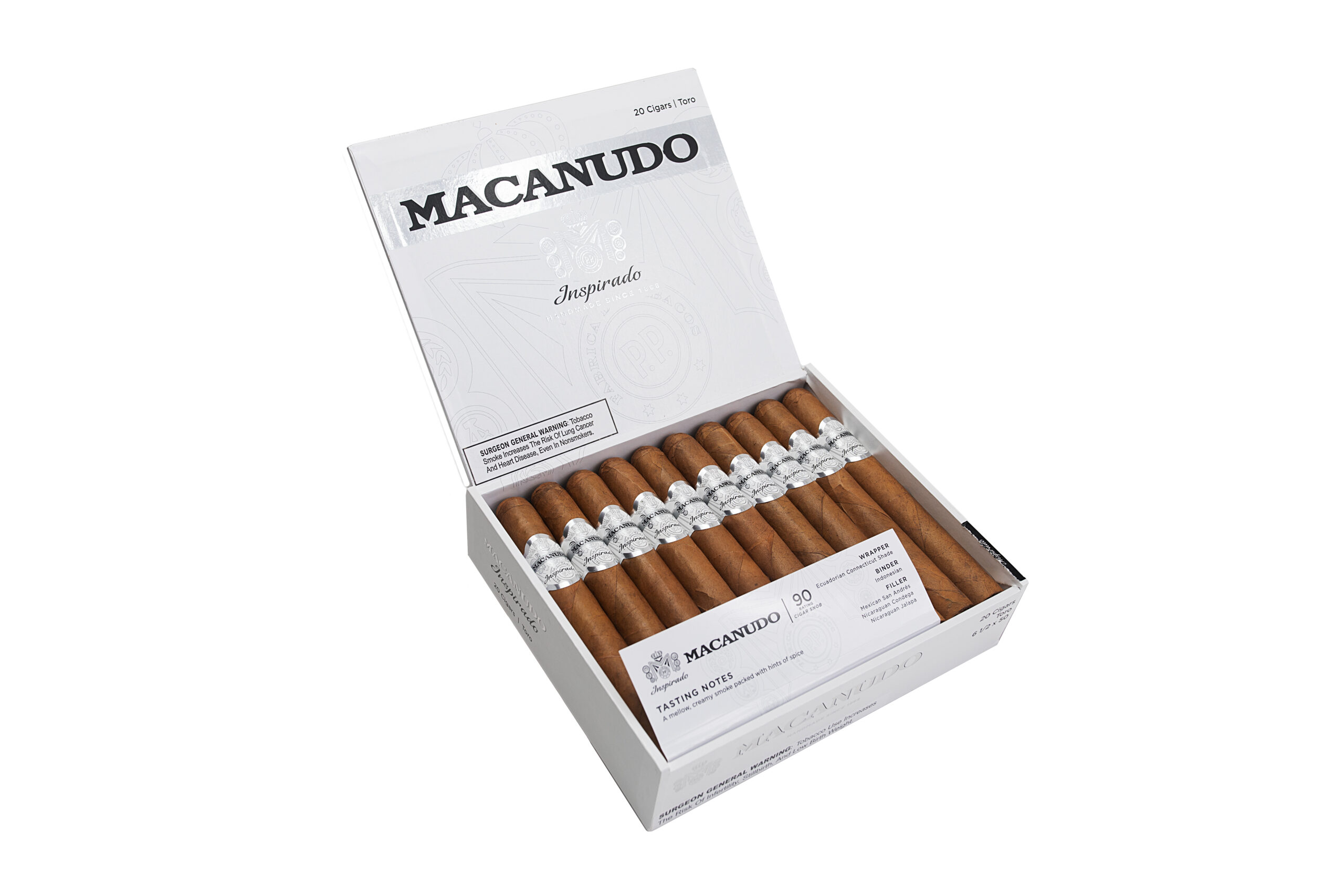 Macanudo Inspirado Toro 6.5 x 50