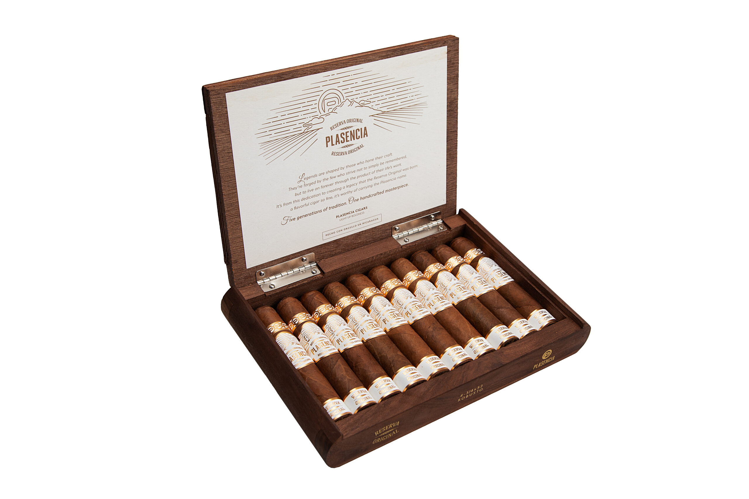 Plasencia Reserva Original Robusto 4.75 x 52