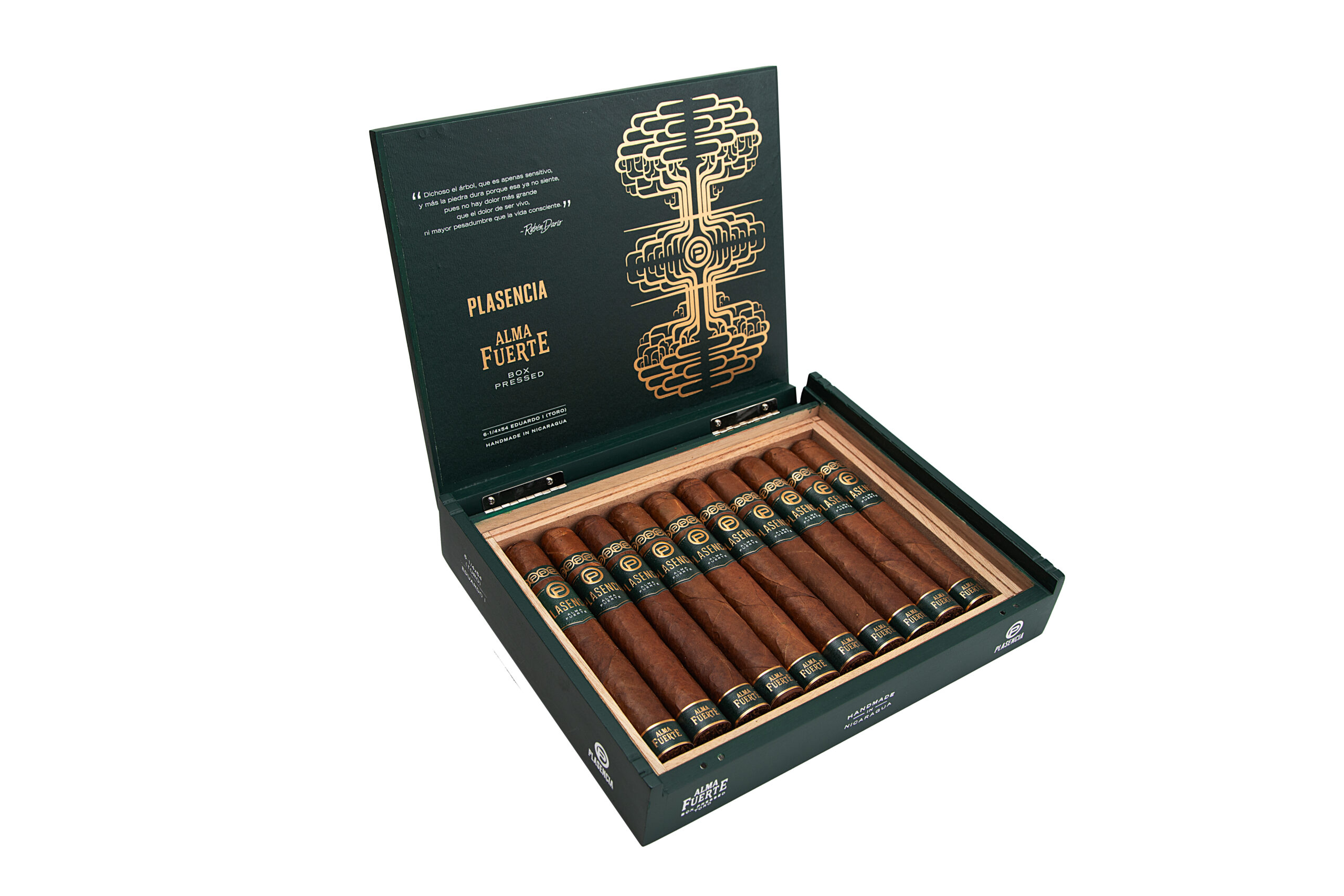 Plasencia Alma Fuerte Colorado Claro Eduardo I Toro 6.25 x 54